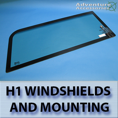 Hummer H1 AM General Windshields and Mounting Hummer H1 AM General Windshields and Mounting